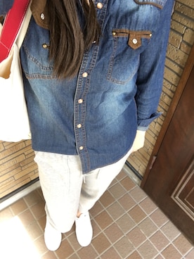 riri...さん（レディース・168cm）の春コーディネート