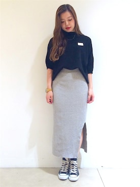 「アイテム（腕時計）」を使った、S A Y A K Oさん（レディース・159cm・20代）の秋コーディネート