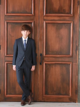 「necktie」｜び え んさん（メンズ・173cm）の冬コーディネート