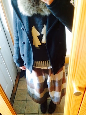 「Crisp」｜ふぉのさん（レディース・163cm）の冬コーディネート