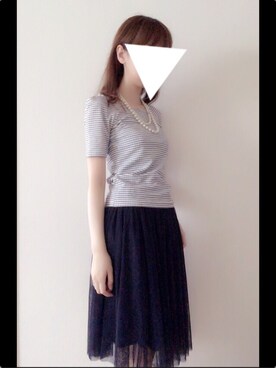 ゆんさん（レディース・158cm）の夏コーディネート