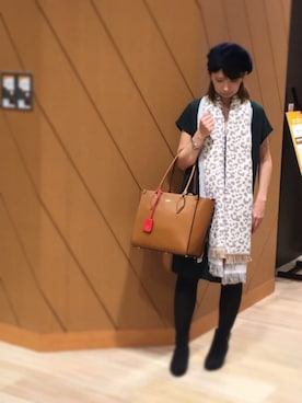「TOPKAPI（トプカピ）のアイテム（ハンチング/ベレー帽）」を使った、marronさん（レディース・155cm）の秋コーディネート