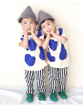 kanako0304さん（キッズ・90cm）の春コーディネート