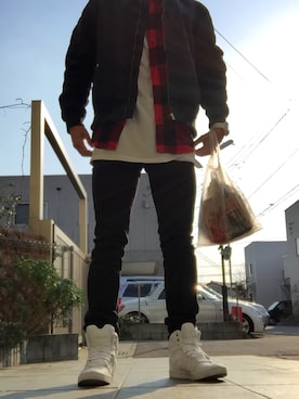 「M・A・C（マック）のアイテム（その他）」を使った、hsさん（メンズ・178cm）の春コーディネート