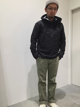 「DESCENTE ALLTERRAIN（デサント　オルテライン）のアイテム（その他アウター）」を使った、KIMURAさん（メンズ・175cm）の秋コーディネート