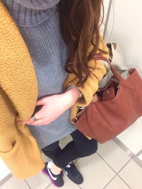 kasumi.Yさん（レディース・165cm）の冬コーディネート