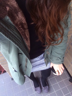 kasumi.Yさん（レディース・165cm）の冬コーディネート