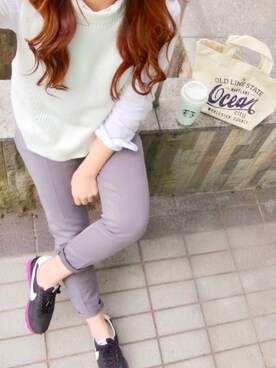 kasumi.Yさん（レディース・165cm）の冬コーディネート