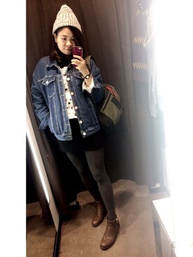 TsuiManさん（レディース・160cm）の冬コーディネート