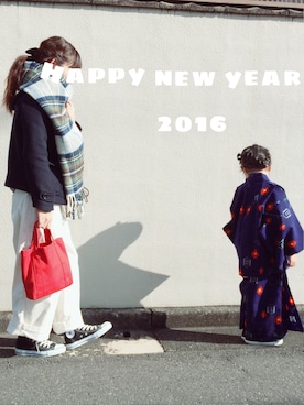 Chocorooさん（レディース・156cm）の冬コーディネート