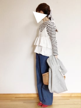 「Marc by Marc Jacobs（マークバイマークジェイコブス）のアイテム（シューズ）」を使った、Chocorooさん（レディース・156cm）の春コーディネート