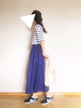 「CIBONE（シボネ）のアイテム」を使った、Chocorooさん（レディース・156cm）の夏コーディネート