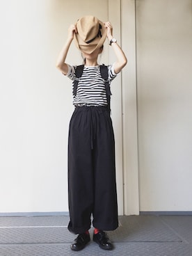 「MANEBU（マネブ）のアイテム」を使った、Chocorooさん（レディース・156cm）の秋コーディネート