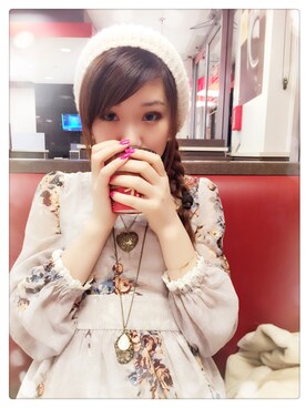 「アイテム（ドレス、グレー系）」を使った、(´･ω･`)さん（レディース・165cm）の冬コーディネート