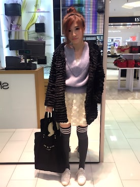 「rag & bone（ラグアンドボーン）のアイテム（バッグ）」を使った、(´･ω･`)さん（レディース・165cm）の冬コーディネート