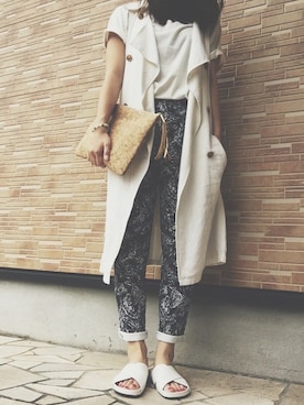 「alexia stam」｜3939htnさん（レディース・155cm）の夏コーディネート