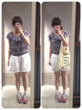 もぴこさん(レディース・160cm)の夏コーディネート