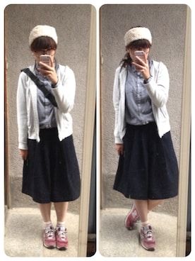 もぴこさん(レディース・160cm)の秋コーディネート