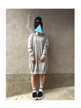 「スエット」｜もぴこさん（レディース・160cm）の春コーディネート