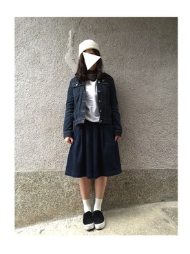 もぴこさん（レディース・160cm）の春コーディネート