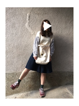 もぴこさん（レディース・160cm）の春コーディネート