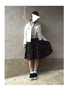 もぴこさん（レディース・160cm）の春コーディネート