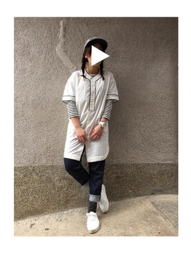 もぴこさん（レディース・160cm）の春コーディネート