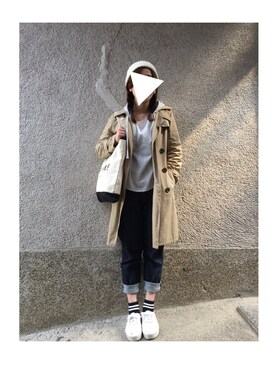 もぴこさん（レディース・160cm）の春コーディネート