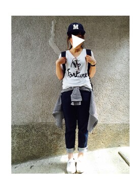 もぴこさん（レディース・160cm）の夏コーディネート