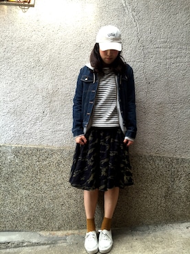 もぴこさん（レディース・160cm）の冬コーディネート