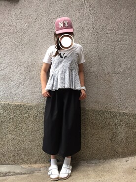 もぴこさん（レディース・160cm）の夏コーディネート
