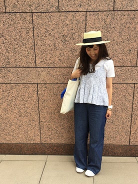 もぴこさん（レディース・160cm）の夏コーディネート