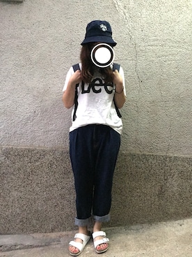 もぴこさん（レディース・160cm）の夏コーディネート