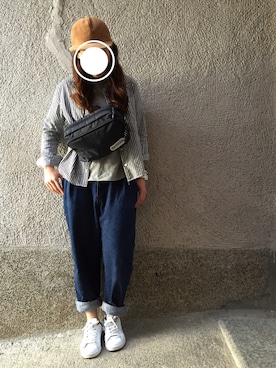 もぴこさん（レディース・160cm）の秋コーディネート