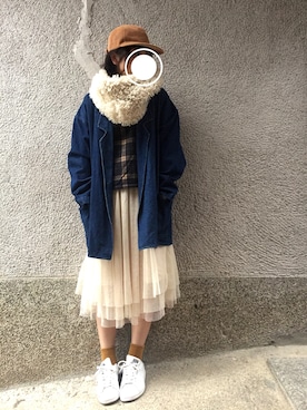 もぴこさん（レディース・160cm）の秋コーディネート