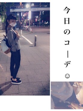 「ポニーテール」｜なつき☻さん（レディース・165cm・10代）の秋コーディネート