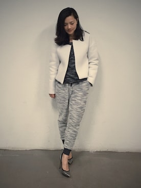 「ba&sh（バッシュ）のアイテム」を使った、more0_0さん（レディース・155cm）の冬コーディネート