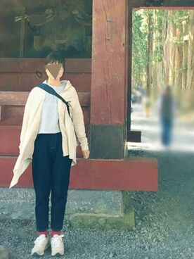 「nitca（ニトカ）のアイテム（ブルゾン）」を使った、matinさん（レディース・163cm）の春コーディネート