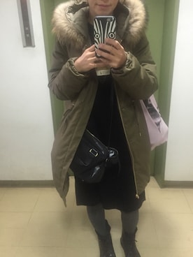 パンくそさん（レディース・162cm）の冬コーディネート