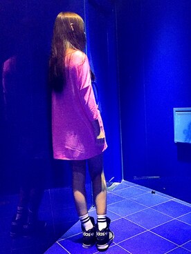 「blingbling」｜💖Pinky軟軟ちゃんさん（レディース・160cm）の夏コーディネート