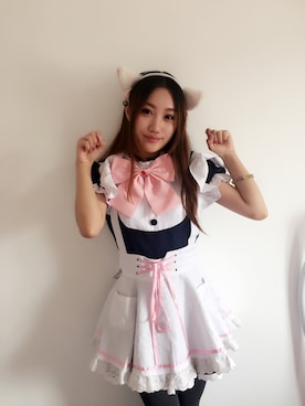 「萌え」｜💖Pinky軟軟ちゃんさん（レディース・160cm）の夏コーディネート