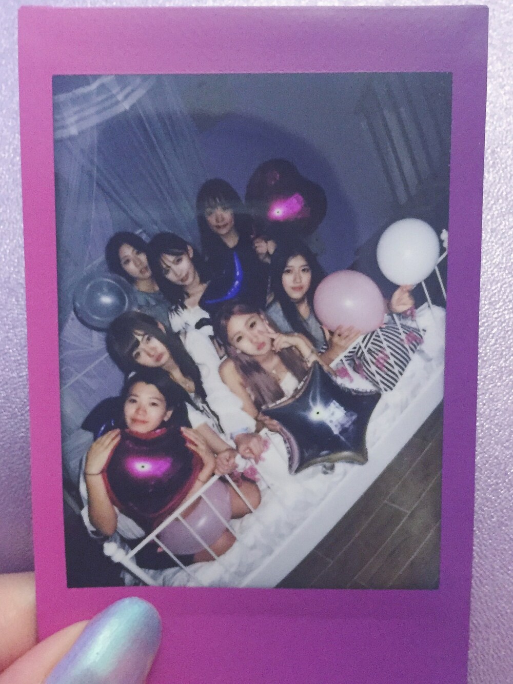 「summer、少女、萌え袖、Kawaii、pink、blingbling、生日快樂、POP、pinkygirls、fashion」｜「Forever20のアイテム（トップス、ピンク系）」を使った、💖Pinky軟軟ちゃんさん（レディース・160cm）の夏コーディネートの1枚目の写真