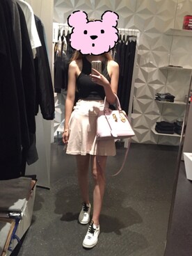 「hot」｜💖Pinky軟軟ちゃんさん（レディース・160cm・20代）の夏コーディネート