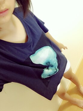 「elvence（エルベンス）のアイテム」を使った、知世さん（レディース・151cm）の夏コーディネート