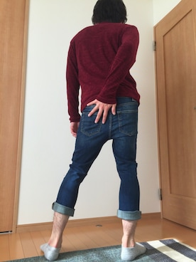 「＃カーディガン」｜「アイテム（パンツ）」を使った、おこげさん（メンズ・171cm）の夏コーディネート