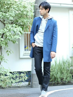 田中さん（メンズ・180cm）の秋コーディネート