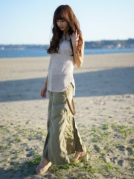 「ミネトンカ」｜goa-snapさん（レディース・169cm）の春コーディネート