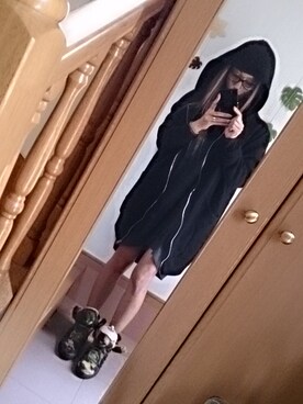 「adidas Originals by JEREMY SCOTT（アディダスオリジナルスバイジェレミースコット）のアイテム（スニーカー、その他）」を使った、umekoさん（レディース・162cm）の夏コーディネート