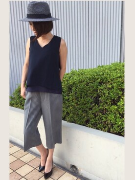 yuka.Nさん(レディース・155cm)の夏コーディネート