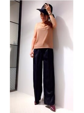 「andemiu」｜yuka.Nさん（レディース・155cm）の夏コーディネート